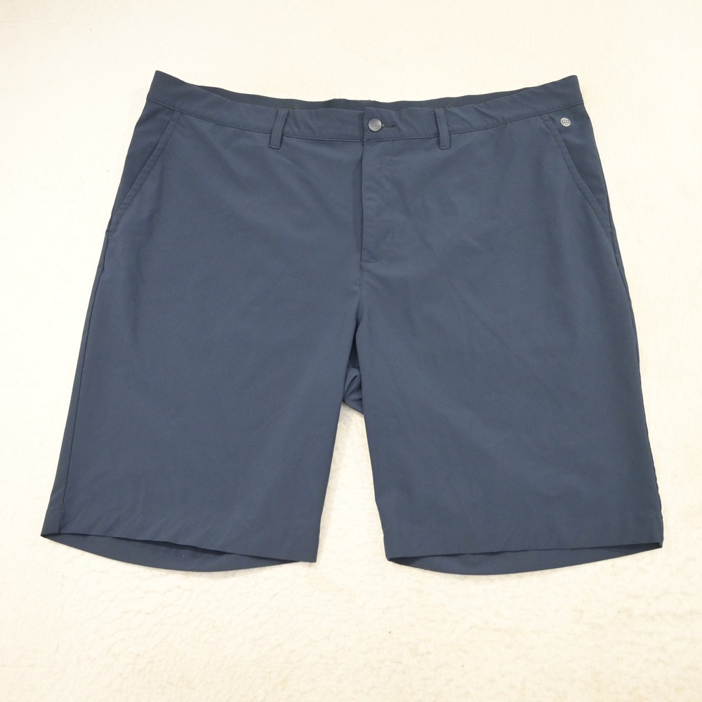 Adidas‎ Golf Shorts Mens 42 Blue Ultimate365 Performance Stretch Flat Front